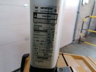 Niederhubwagen mit Deichsel Caterpillar NPP20N2R - 10