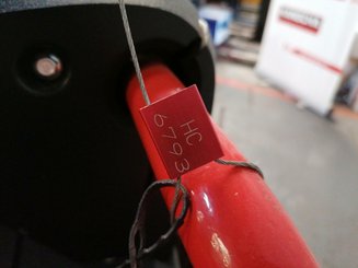 Gabelhochhubwagen mit klappbarer Plattform Hangcha CDD16-AZ3S