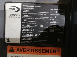 Niederhubwagen Fahrerstand Crown PR4500 - 12