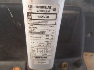 Niederhubwagen mit Deichsel Caterpillar NPP20M - 3