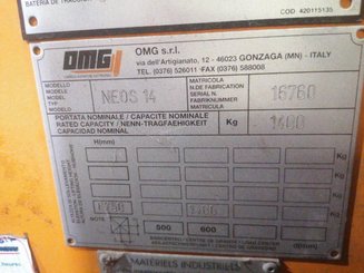 Schubmaststapler OMG NEOS 14 - 14