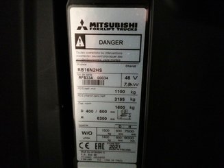 Schubmaststapler Mitsubishi RB16N2HS