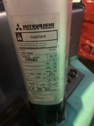 Niederhubwagen mit Deichsel Mitsubishi PBP16N2 - ACCOMPAGNANT
