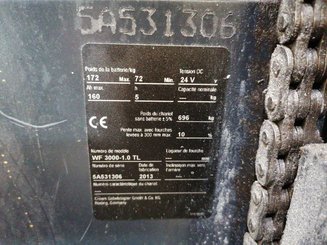 Hochhubwagen mit Deichsel Crown WF3000-1.0FT - 13