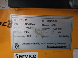 Niederhubwagen Fahrerstand Jungheinrich ESE 120 - 10