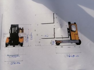 Seitenstapler AMLIFT C50-14/55 AMLAT - 25