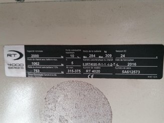 Niederhubwagen Fahrerstand Crown RT4000