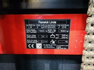Hochhubwagen mit Deichsel Fenwick L14 - 9