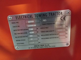 Schlepper Hangcha QDD60-AC1