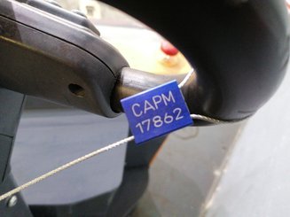 Niederhubwagen mit Deichsel OMG 330K - 9