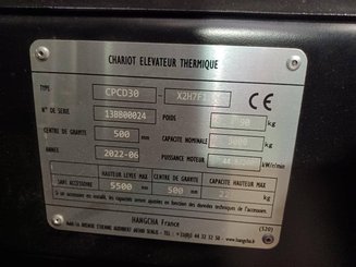 4-Rad Gabelstapler Hangcha XF30D-2