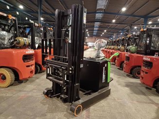 Gabelhochhubwagen mit klappbarer Plattform Hangcha CQDB16-AC1S-I - 2