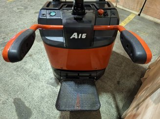 Gabelhochhubwagen mit klappbarer Plattform Hangcha CDD16-AZ3S
