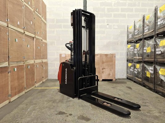 Gabelhochhubwagen mit klappbarer Plattform Hangcha CDD16-AZ3S - 1