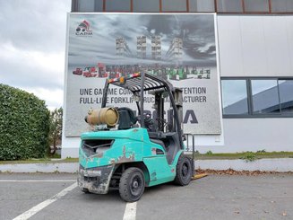 4-Rad Gabelstapler Mitsubishi FG25NT