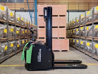 Gabelhochhubwagen mit klappbarer Plattform Hangcha CDD16-AC2S-LI