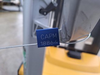 Mitgänger-Spreizenstapler Caterpillar NSP16N2S