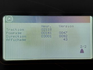 Hochhubwagen Fahrerstand Caterpillar NSR20N