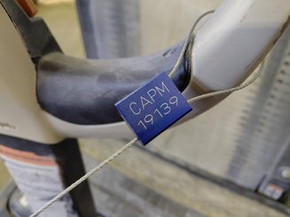 Mitgänger-Spreizenstapler Crown WS2300 1.8