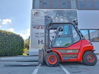 4-Rad Gabelstapler Linde H70 D