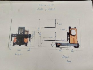 Mehrwege-Seitenstapler Hubtex MD45