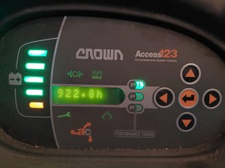 Niederhubwagen Fahrerstand Crown WT3060