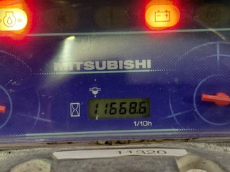 4-Rad Gabelstapler Mitsubishi FD25N - 5