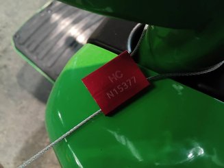 Gabelhochhubwagen mit klappbarer Plattform Hangcha CDD16-XT1S-SiL