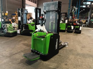 Gabelhochhubwagen mit klappbarer Plattform Hangcha CDD16-XT1S-SiL