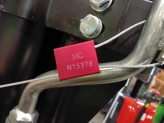 Gabelhochhubwagen mit klappbarer Plattform Hangcha CDD16-XT1S-SiL