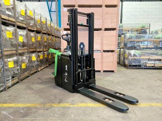 Gabelhochhubwagen mit klappbarer Plattform Gabelhochhubwagen mit klappbarer Plattform Hangcha CDD16-XT1S-SiL