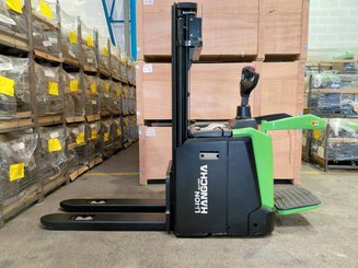 Gabelhochhubwagen mit klappbarer Plattform Gabelhochhubwagen mit klappbarer Plattform Hangcha CDD16-XT1S-SiL