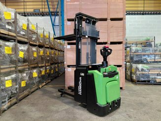 Gabelhochhubwagen mit klappbarer Plattform Gabelhochhubwagen mit klappbarer Plattform Hangcha CDD16-XT1S-SiL