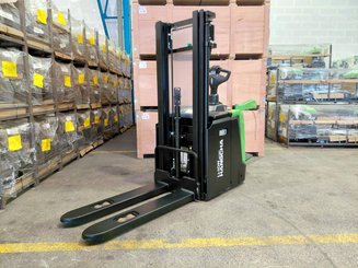 Gabelhochhubwagen mit klappbarer Plattform Gabelhochhubwagen mit klappbarer Plattform Hangcha CDD16-XT1S-SiL