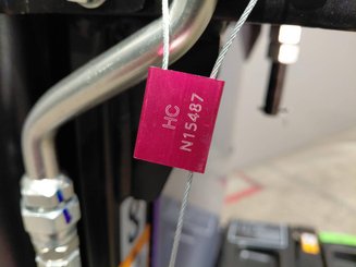 Hochhubwagen mit Deichsel Hangcha CDD16-XT1-SIL