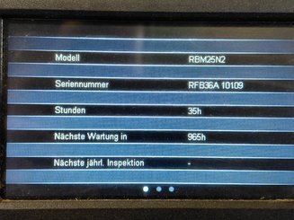 Mehrwege-Schubmaststapler Mitsubishi RBM25N2