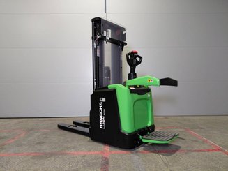 Gabelhochhubwagen mit klappbarer Plattform Hangcha CDD16-XT1S-SI - 1