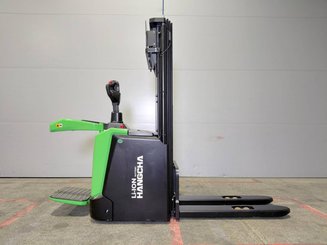 Gabelhochhubwagen mit klappbarer Plattform Hangcha CDD16-XT1S-SI